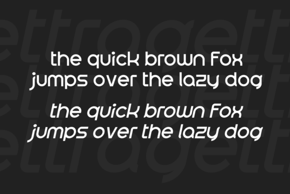 Gettra Font - Preview 5