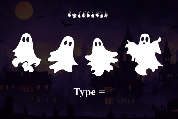 Ghost Night Font - Preview 4