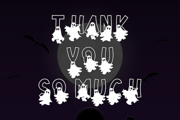 Ghost Night Font - Preview 5