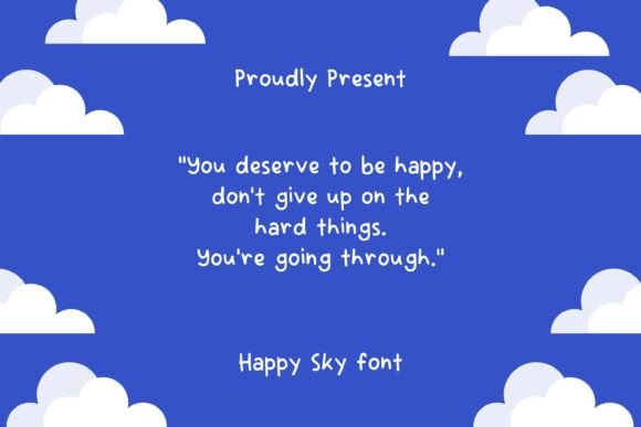 Happy Sky Font - Preview 2