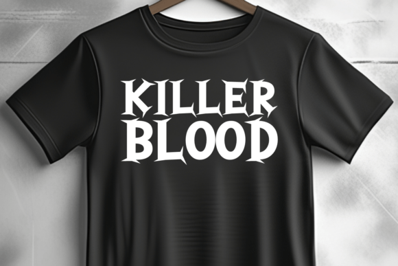 Haunting Killer Font - Preview 3