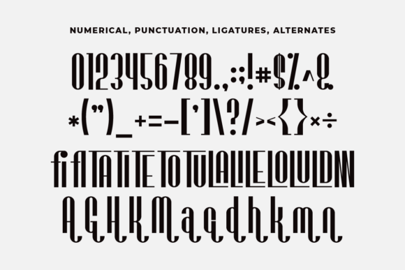 Kalibara Font PNG with transparent background - Preview 2