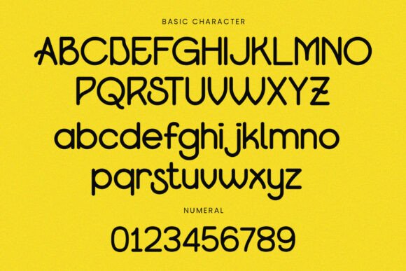 Leminew Font PNG with transparent background - Preview 2