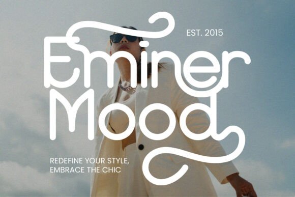 Leminew Font PNG with transparent background - Preview 3