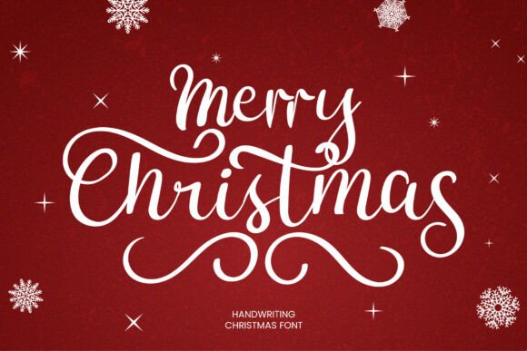 Merry Whimsy Font PNG with transparent background - Preview 2