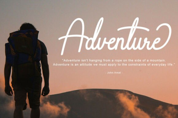 Moolight Signature Font font preview - 3