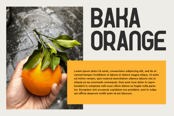 Obade Font PNG with transparent background - Preview 6