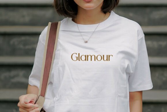 Roman Glamour Font PNG with transparent background - Preview 2