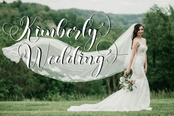 Rosellina Font PNG with transparent background - Preview 1