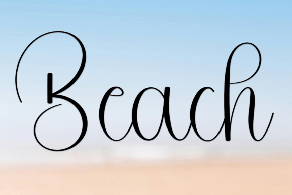 Apple Font - Preview 3