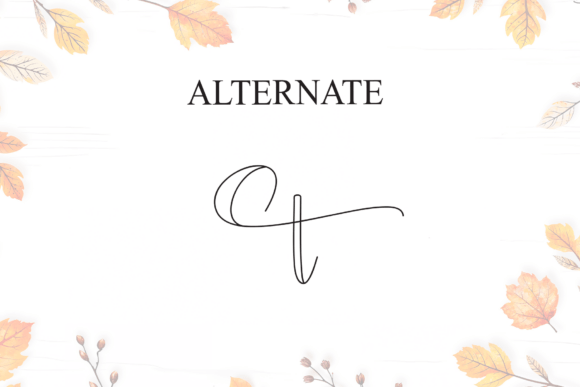 Autumn Font - Preview 5