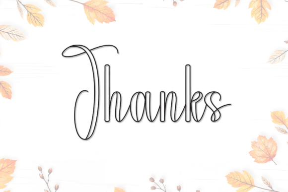 Autumn Font - Preview 6