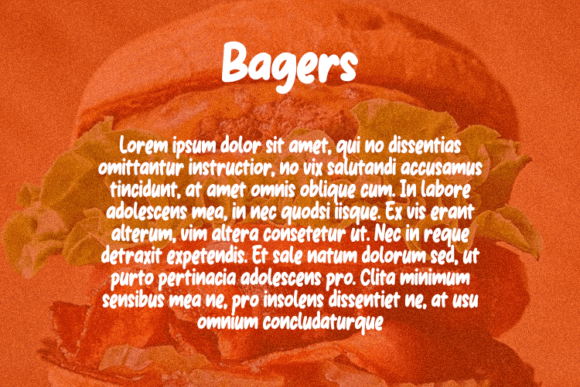 Bagers Font - Preview 2