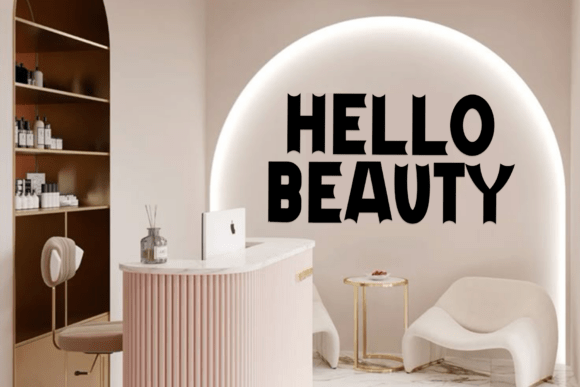 Beautiful Monogram Font - Preview 1