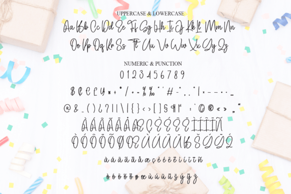 Birthday Font - Preview 6
