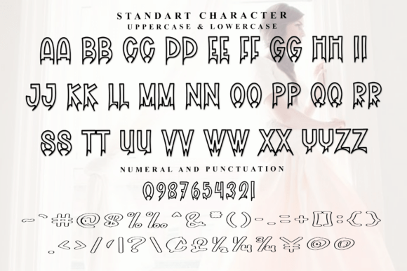 Black Varsity Font - Preview 3