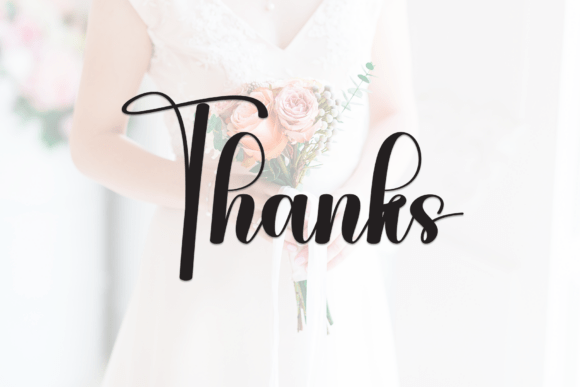 Bride Font - Preview 4