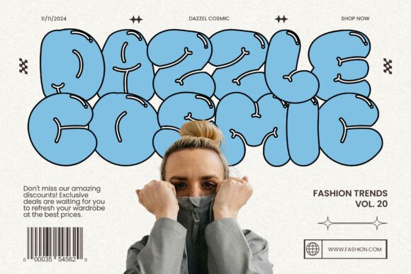 Bubbly Puffy Font - Preview 4