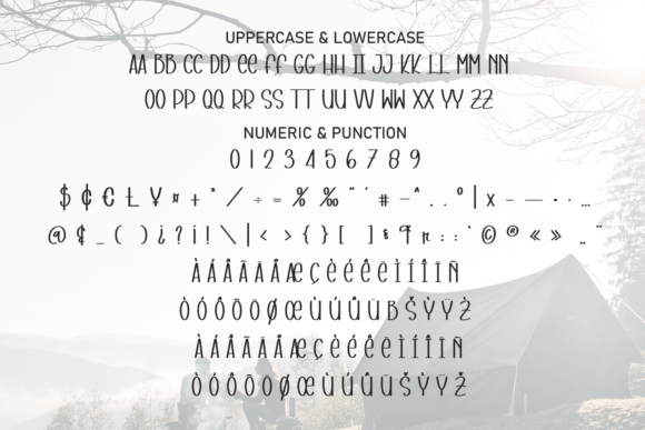 Camping Adventure Font - Preview 6