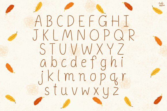 Featherfall Font - Preview 1