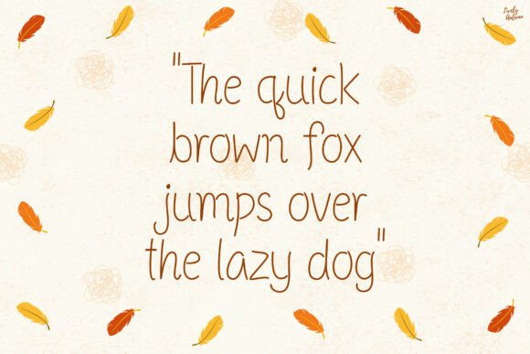 Featherfall Font - Preview 3