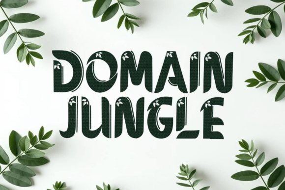 Garden Farming Font PNG with transparent background - Preview 1