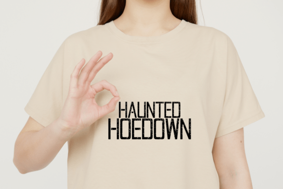 Halloween Cowgirl Font - Preview 4