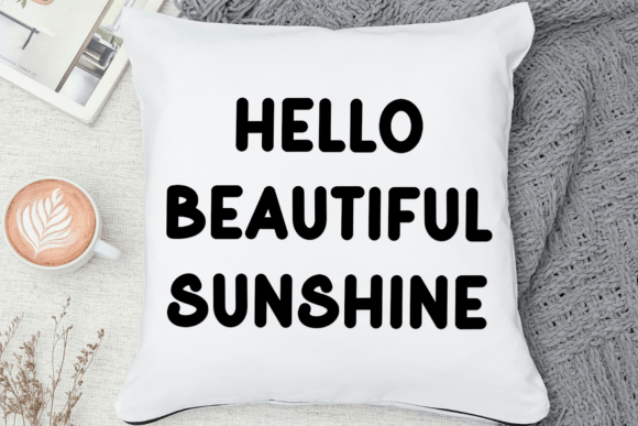 Home Beach Font PNG with transparent background - Preview 5