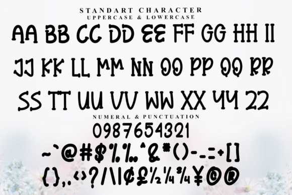 Home Summer Font PNG with transparent background - Preview 4