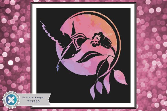 Hummingbird Cross Stitch Pattern PDF
