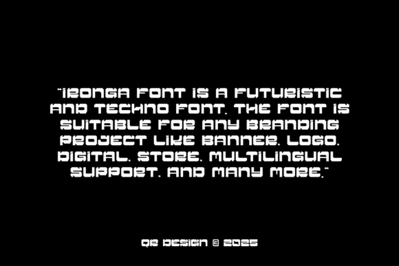 Ironga Font - Preview 4