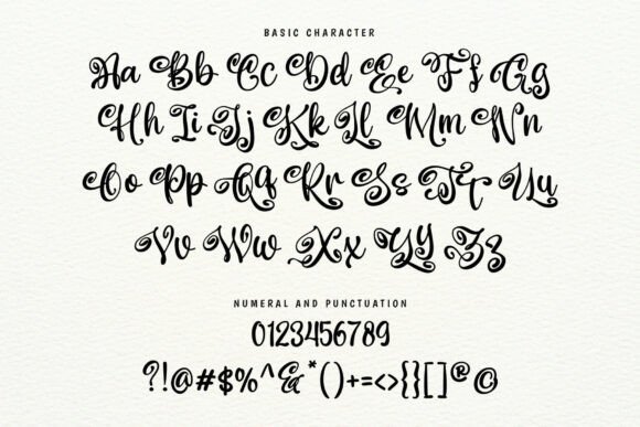 Merry Christine Font font preview - 1