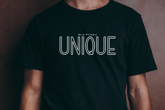 Night Glowing Font PNG with transparent background - Preview 1