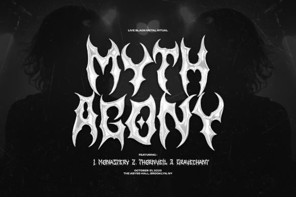Nightmaw Font font preview - 1