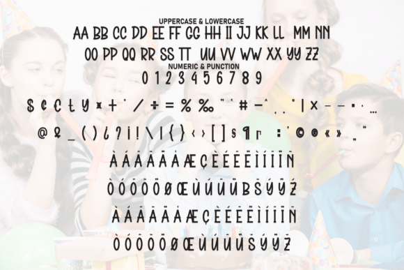Birthday Font - Preview 6
