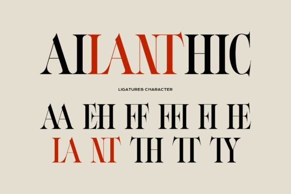 Bosceh Font - Preview 4