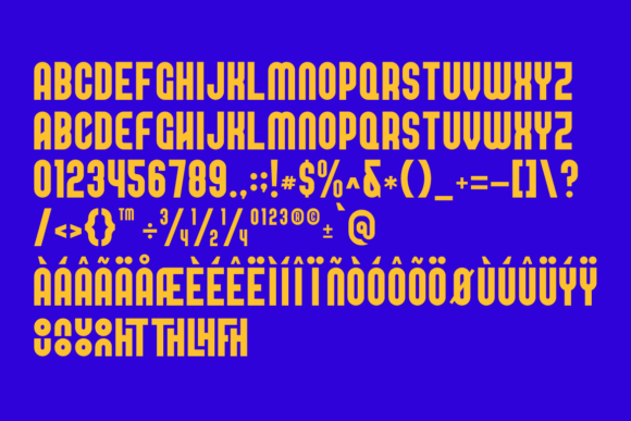 Bruon Font - Preview 1