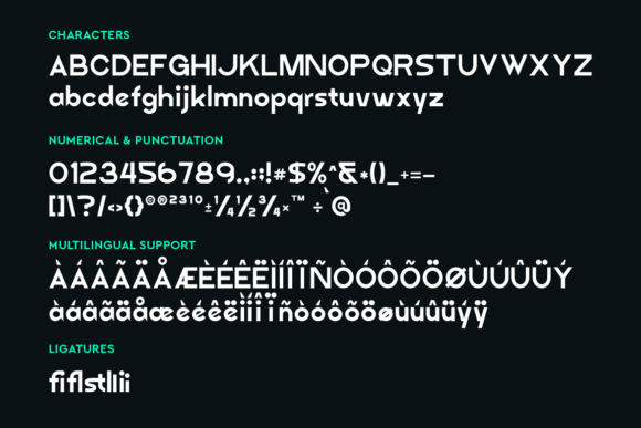 Bylon Font - Preview 1