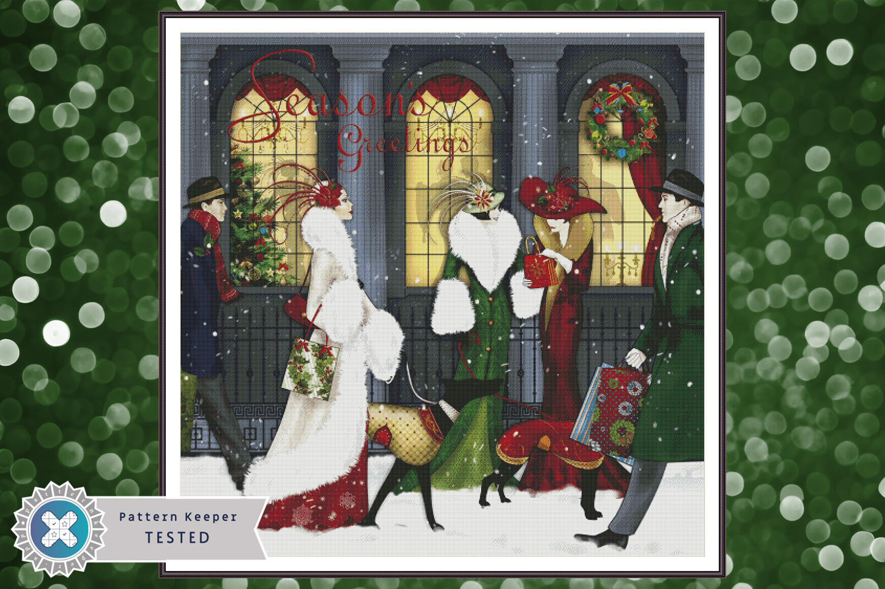 Christmas Cross Stitch Pattern PDF