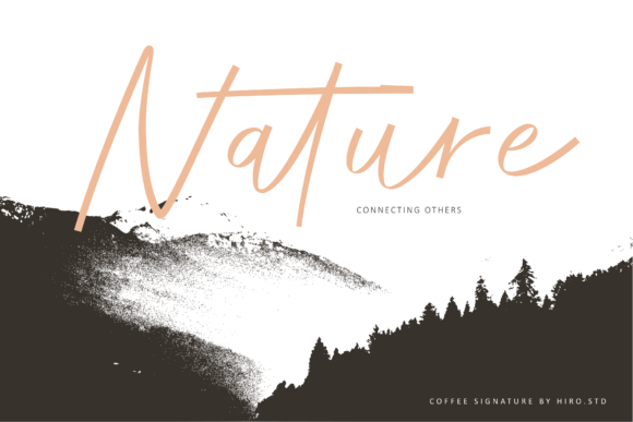 Coffee Signature Font - Preview 4