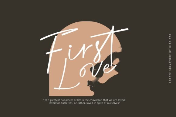 Coffee Signature Font - Preview 6