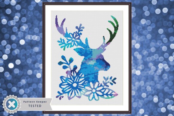 Deer Cross Stitch Pattern PDF