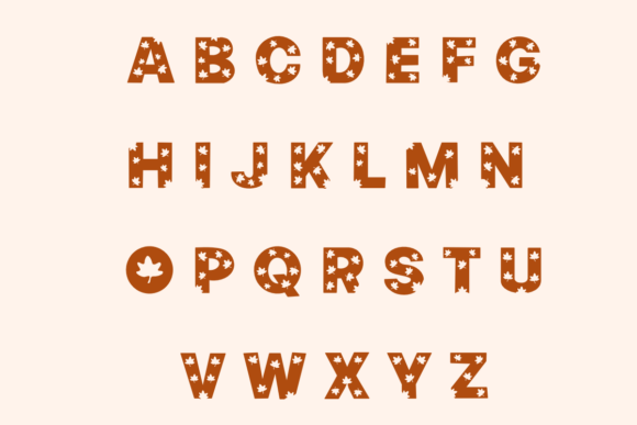 Fall Font - Preview 1