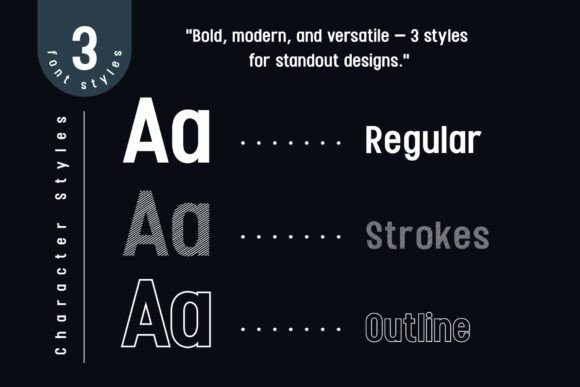 Fox Rivea Font - Preview 1
