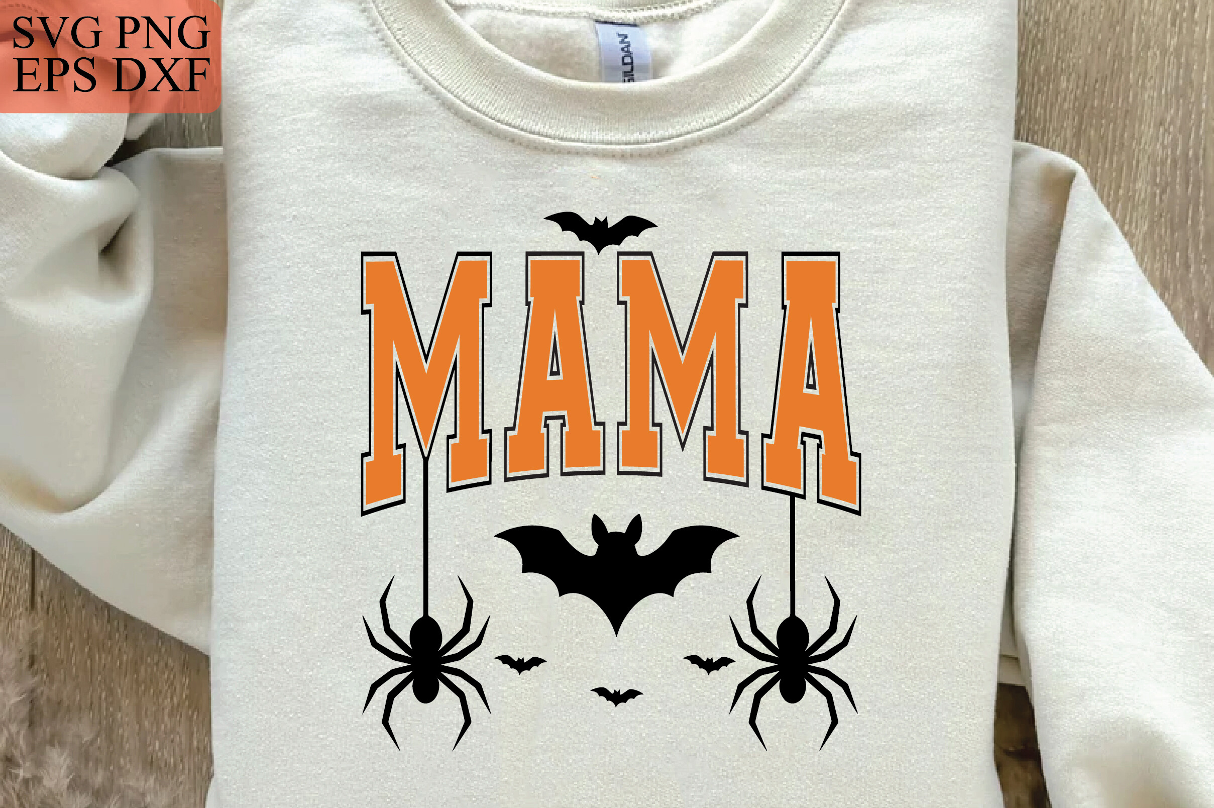 Halloween Mama SVG Png, Graphic by Creative idea · Creative Fabrica