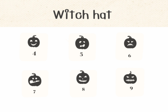 Halloween Pumpkin Font - Preview 3
