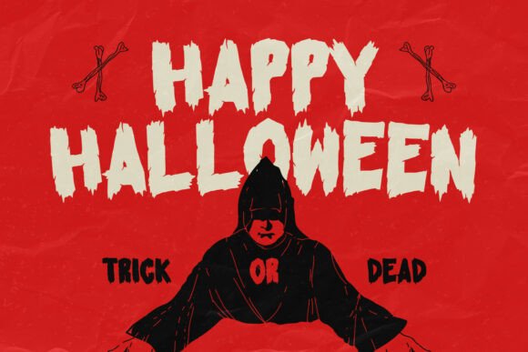 Krrraw Scary Font PNG with transparent background - Preview 5