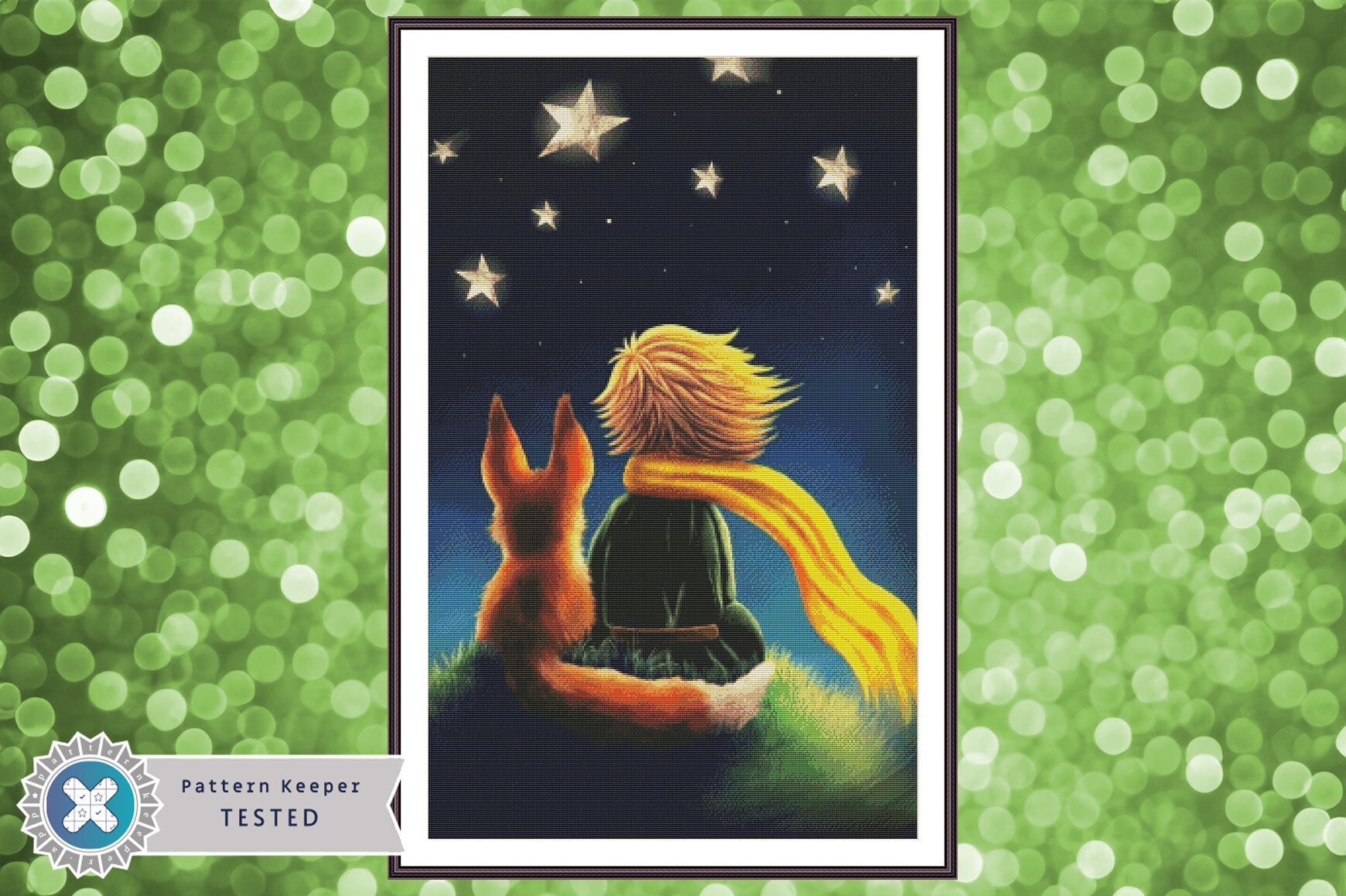 Little Prince Cross Stitch Pattern PDF