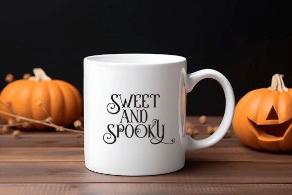 Midnight Halloween Font PNG with transparent background - Preview 3