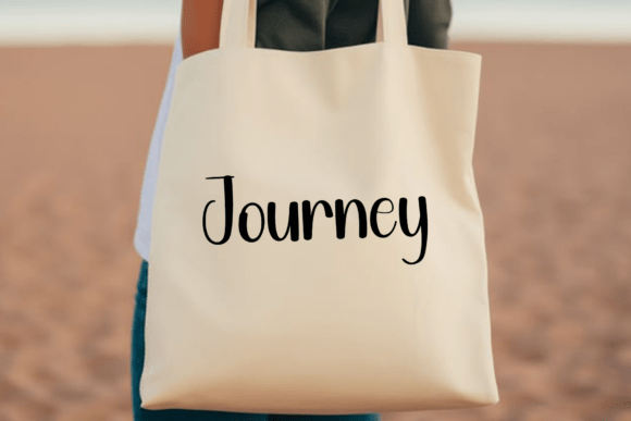 Modern Homestay Font PNG with transparent background - Preview 1